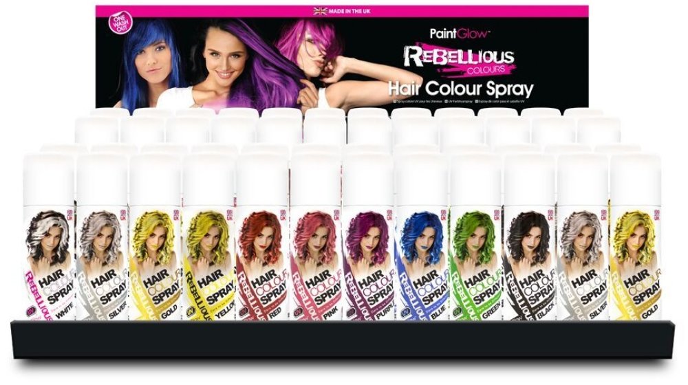 Rebellious Haarfarbe in Spray, rosa 125ml