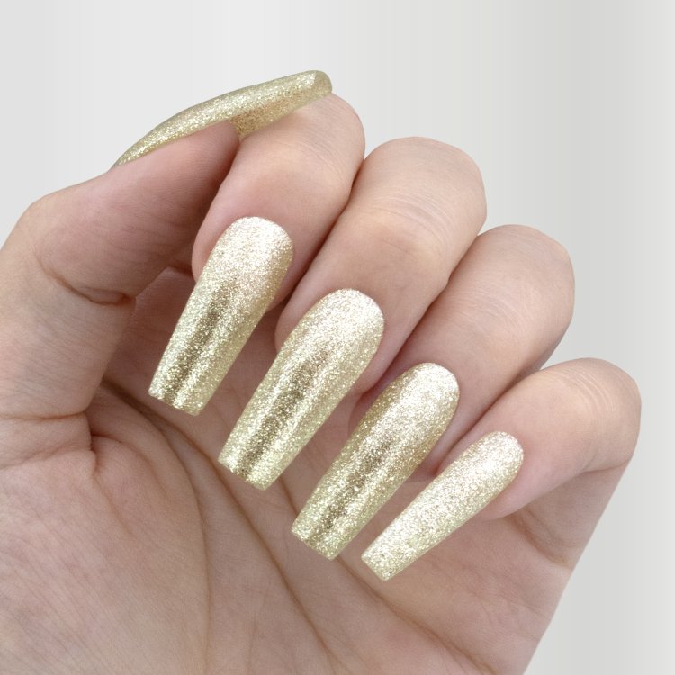 Shellac UV& Led No 266 Gold Glitter, 10ml