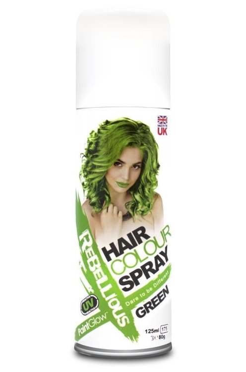 Rebellious Haarspray, grün 125ml