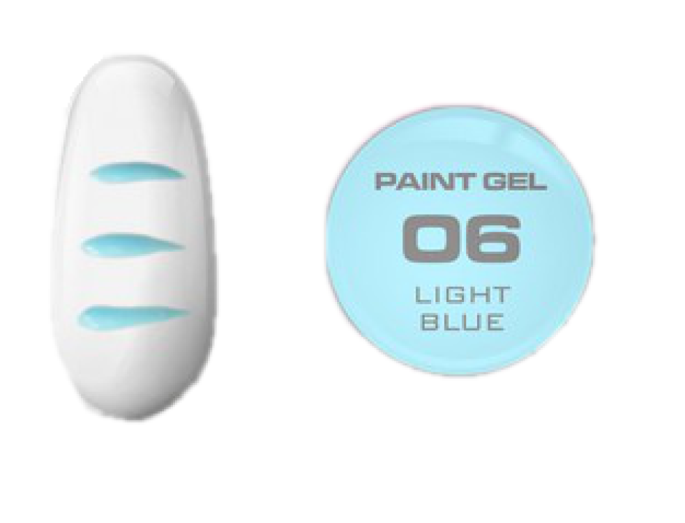 Uv Gel One Paint Baby Blau 5g E8