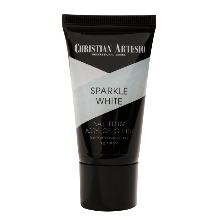 Acrygel Sparkle White Glitter No 010, 30g