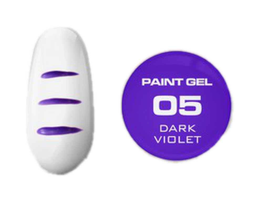 Uv Gel One Paint E15 Dunkel Lila, 5g