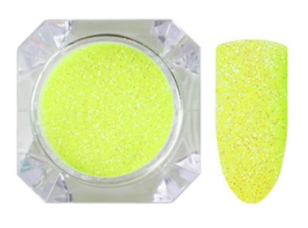 Glitterpulver Neon Gelb 2,5g