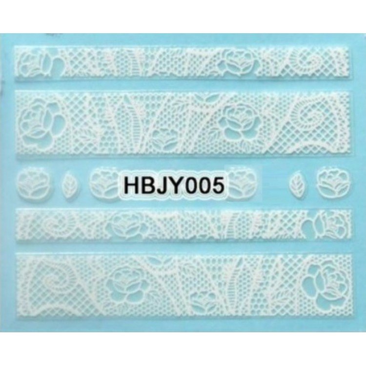 Lace Nail Stickers
