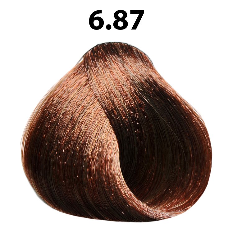 No 6.87 Haarfarbe Schokolade 100ml