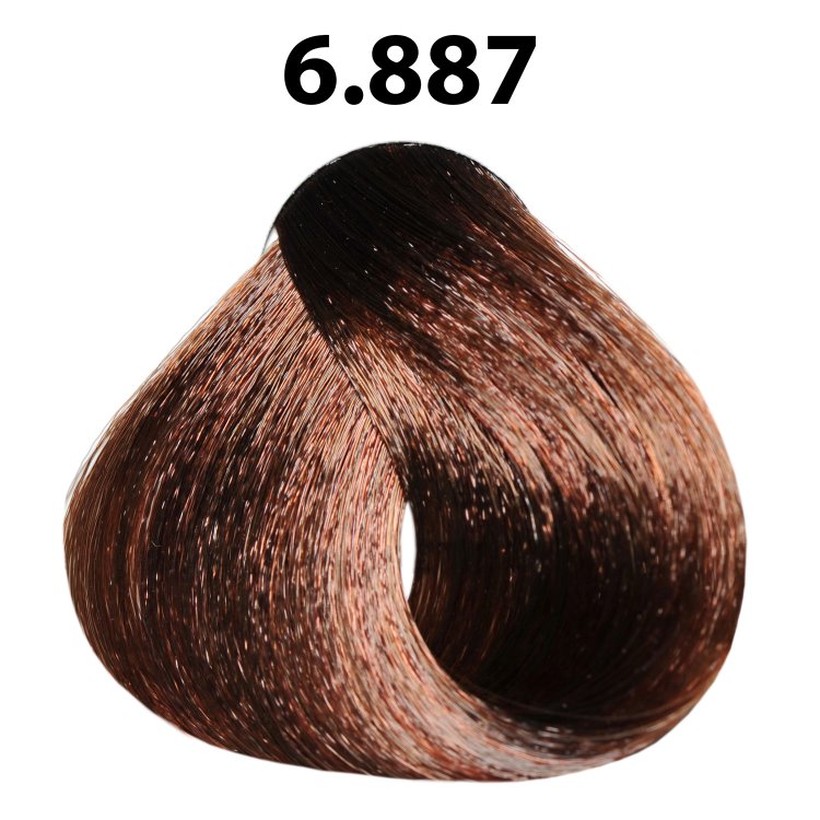 No 6.887 Haarfarbe Dunkle Schokolade 100ml