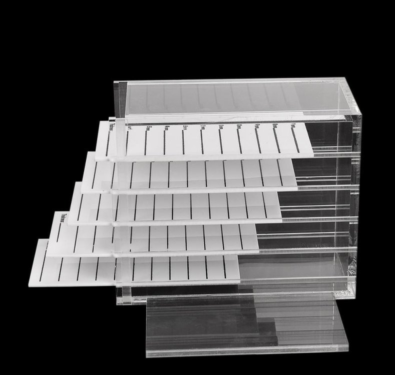 Wimpernplatten Aufbewahrungsbox inkl. 5 Platten