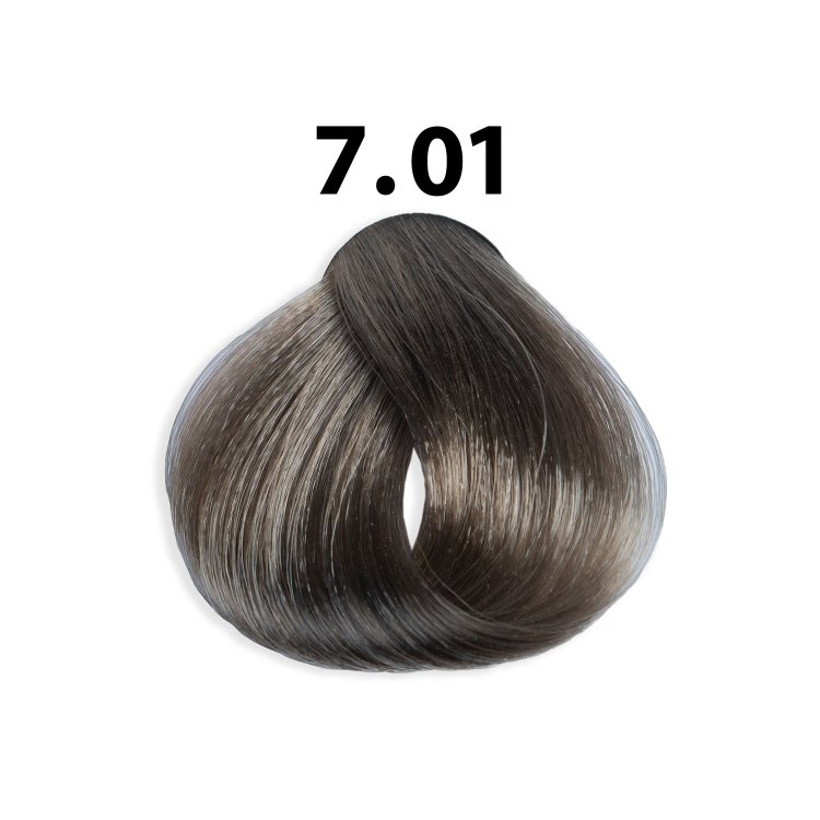 No 7.01 Haarfarbe Natürliches Aschblond, 100ml