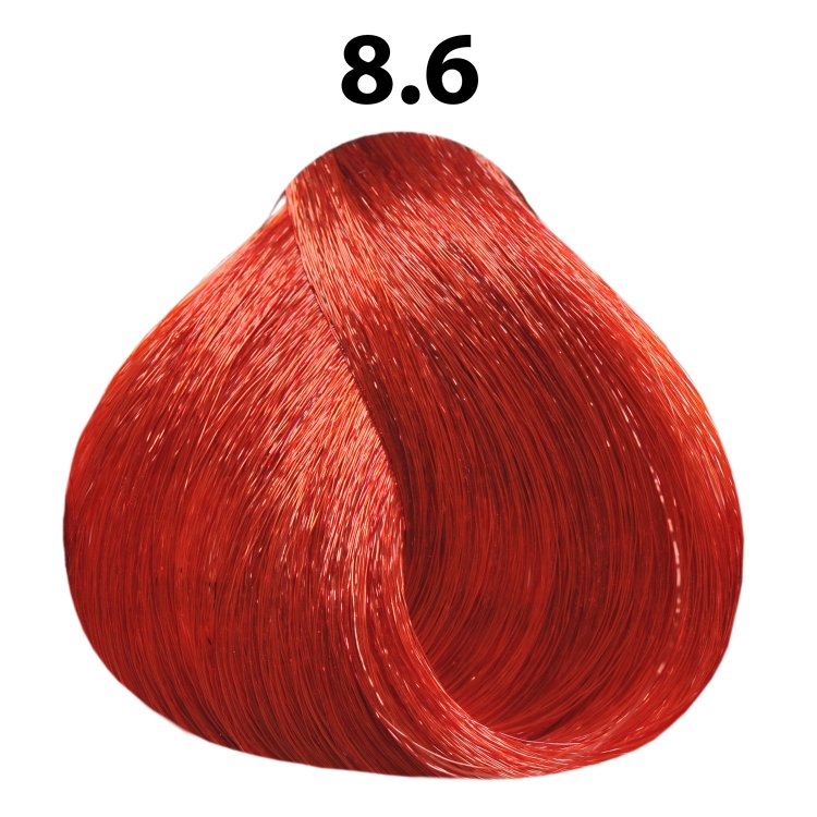 No 8.6 Haarfarbe Hellblond Rot 100ml
