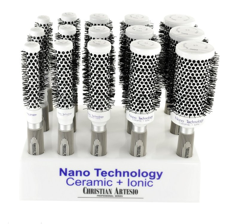 NANO TECHNOLOGY Ceramic + Ion Rundbürste, 19mm