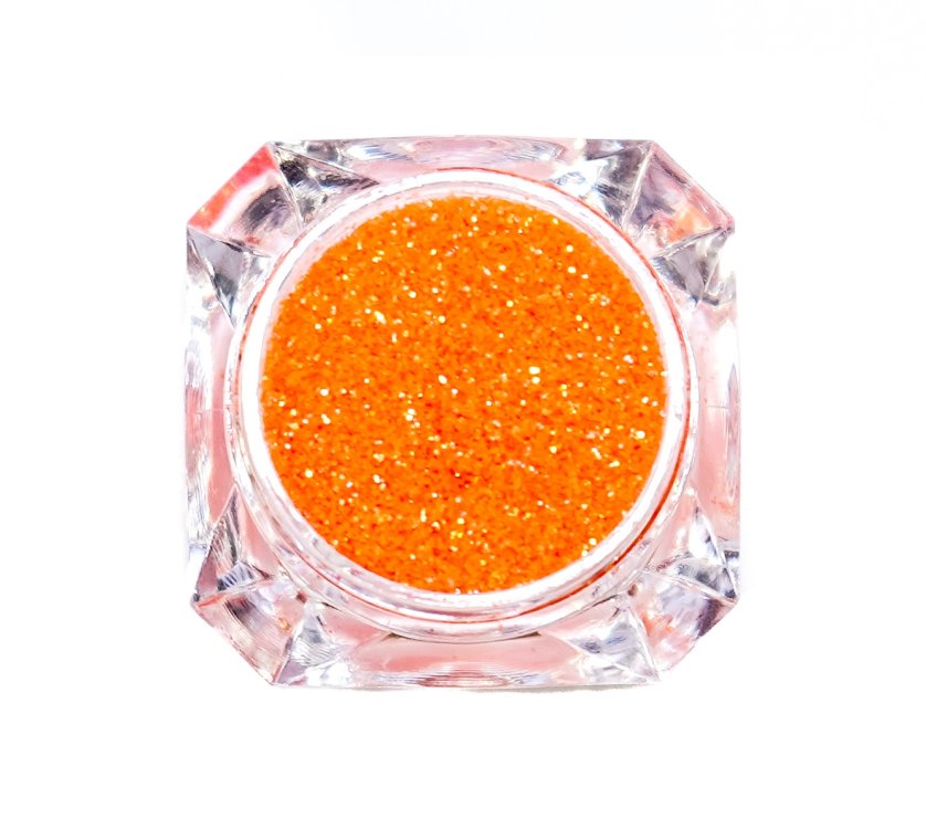 Glitterpulver Neon Orange 2,5g