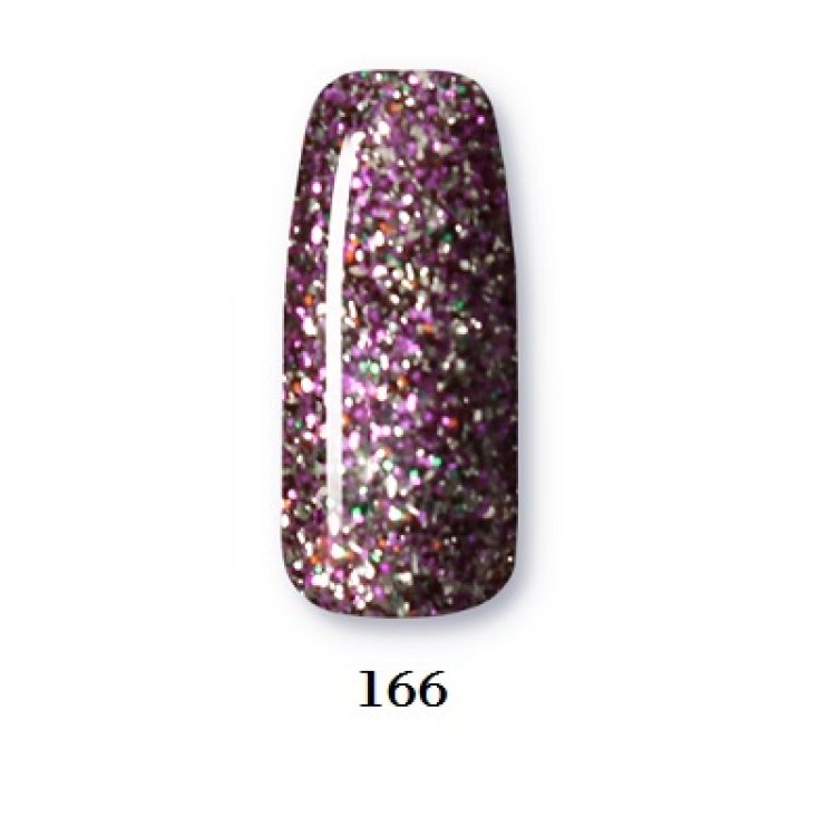 Shellac UV& Led No 166 Lila Glitter, 10ml