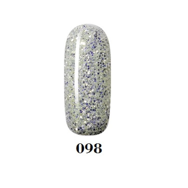 Shellac UV& Led No 098 Silber Glitter, 10ml