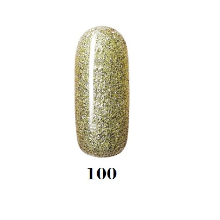 Shellac UV& Led No 100 Gold glitzer, 10ml