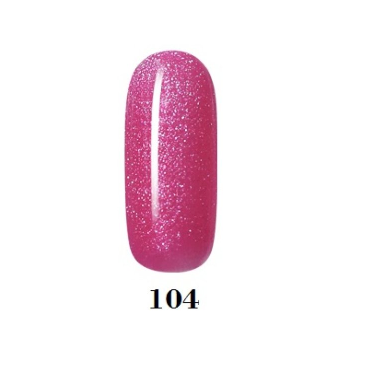 Shellac UV& Led No 104 Rosa Glitter, 10ml