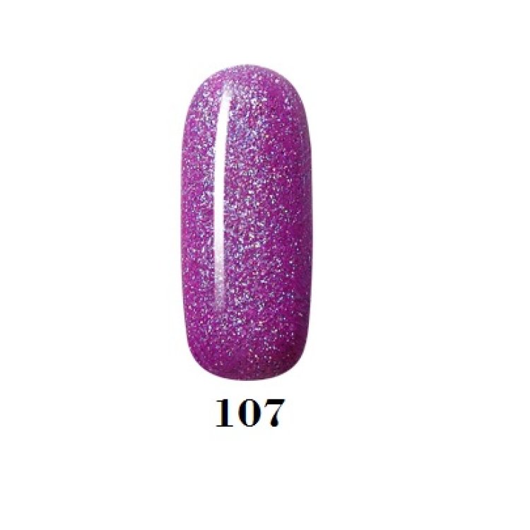 Shellac UV& Led No 107 Lila Glitter, 10ml