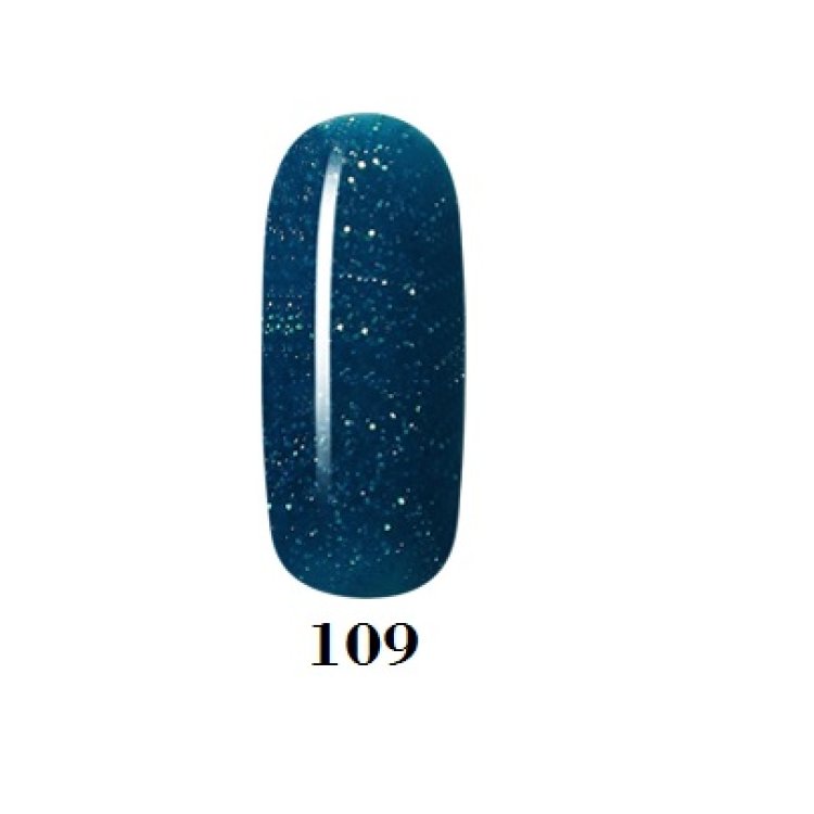 Shellac UV& Led No 109 Blau Glitter, 10ml