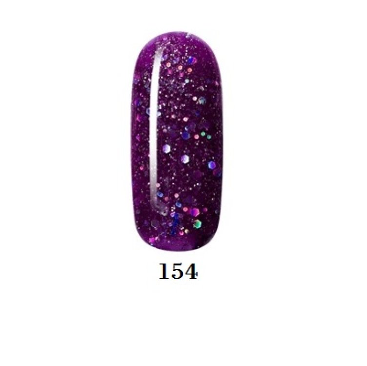 Shellac UV& Led No 154 Lila Glitter, 10ml