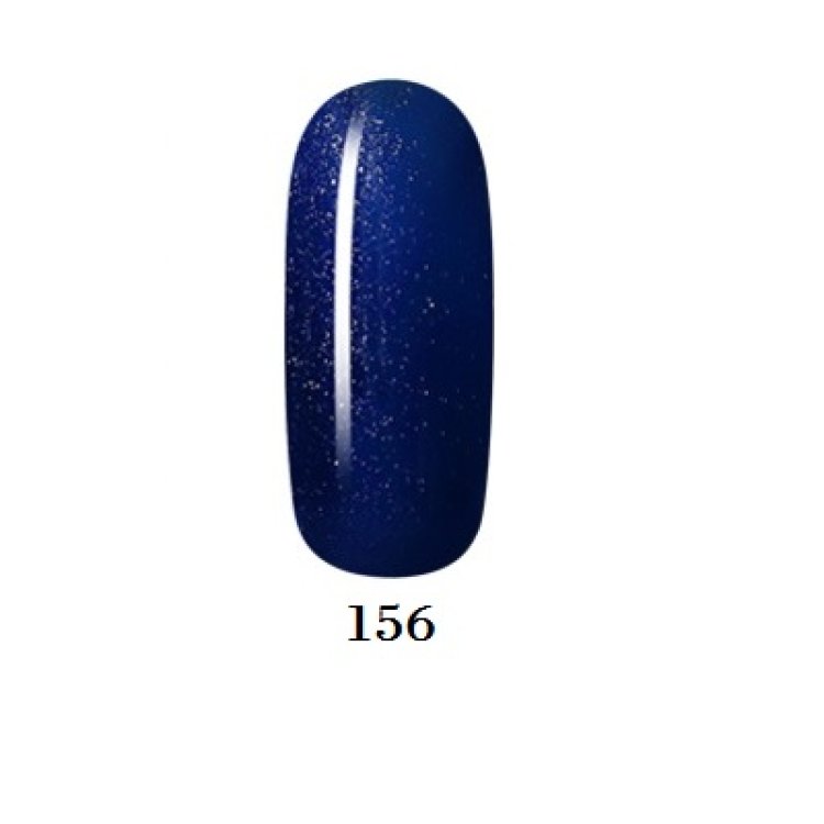 Shellac UV& Led No 156 Blau Glitter, 10ml