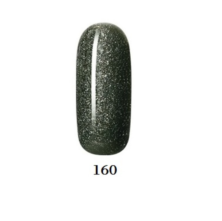 Shellac UV& Led No 160 Olive glitzer, 10ml