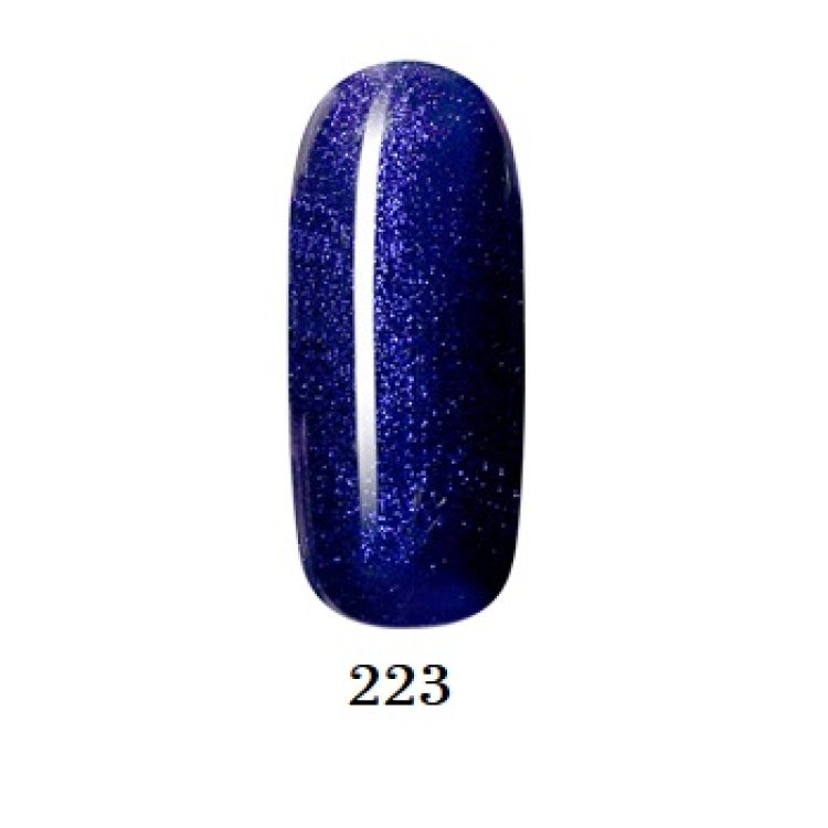 Shellac UV& Led No 223 Blau Glitter, 10ml