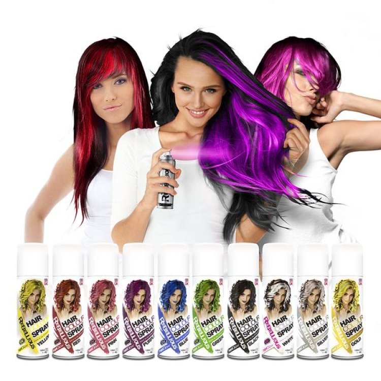 Rebellious Haarfarbe in Spray, rosa 125ml