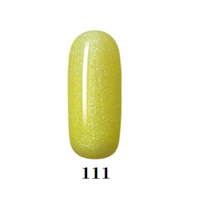 Shellac UV& Led No 111 Gelb glitzer, 10ml