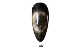 Shellac UV& Led No 287 Schwarz Gold Cat Eye, 10ml