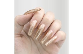 Shellac UV& Led No 229 Gold Glitter, 10ml