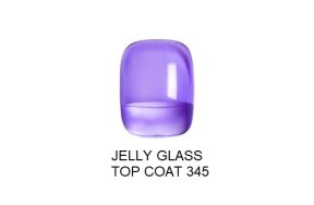 Shellac UV & Led Top Jelly Glass Νο 345 Violett, 10ml