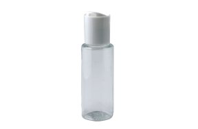 Transparente Reiseflasche, 100 ml