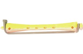 Dauerwellwickler 8mm in Gelb- Rosa