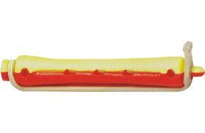 Dauerwellwickler 9mm in Rot-Gelb