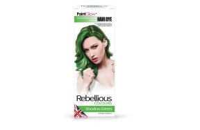 Rebellious semi-permanente Haarfarbe Voodoo Green, 70m