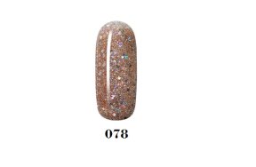Shellac UV& Led No 078 Rosa-Gold Glitter, 10ml